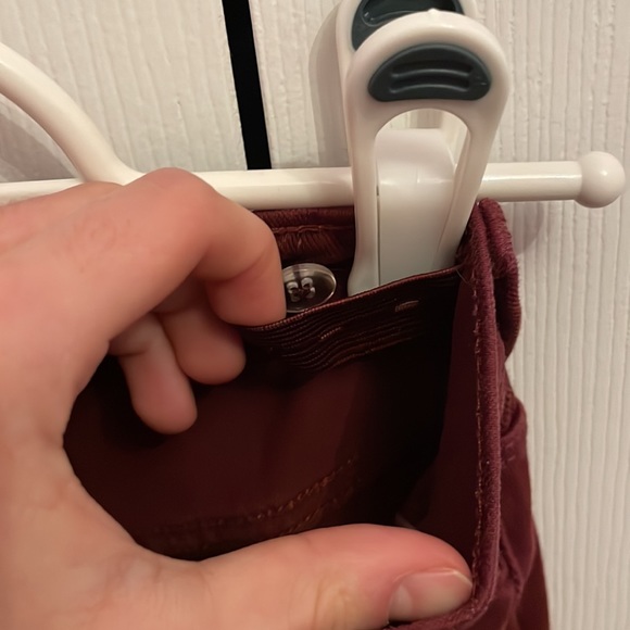 Girls Old Navy Ballerina Jeggings, size 24/7, Maroon - Picture 4 of 4